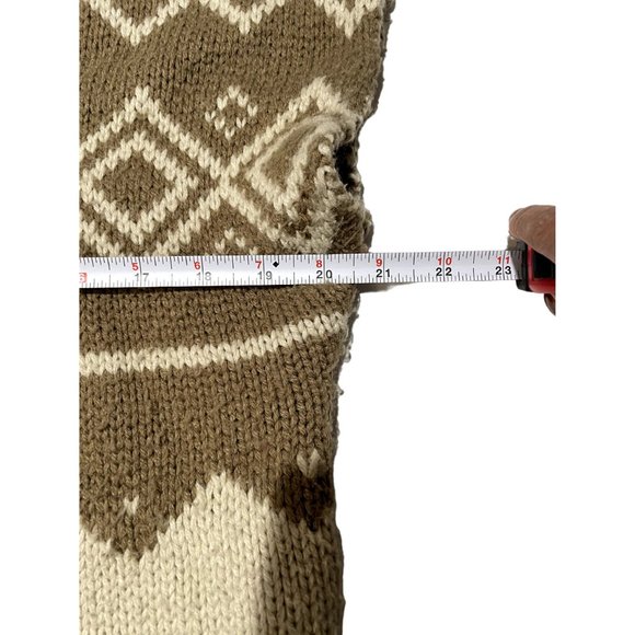 VASIA COZY Fringe Boho Sweater Vest w/ Hood SIZE XS | S1 - Picture 4 of 6